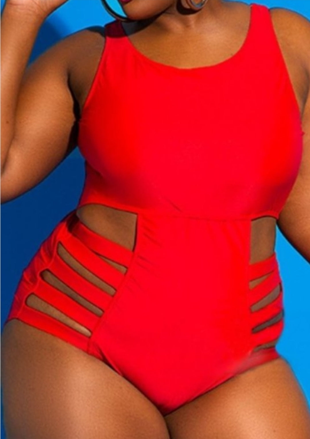 Now n later" one piece swimsuit