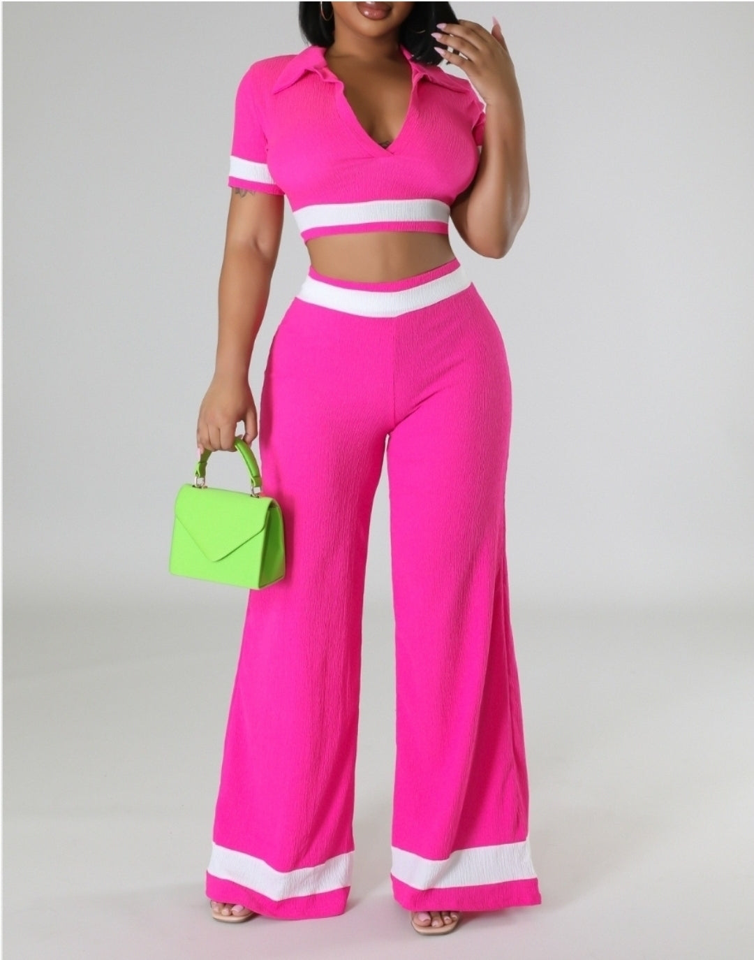 "It' Girl Barbie World" two piece set