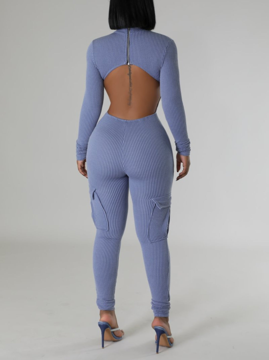 Thangler " blue jumpsuit