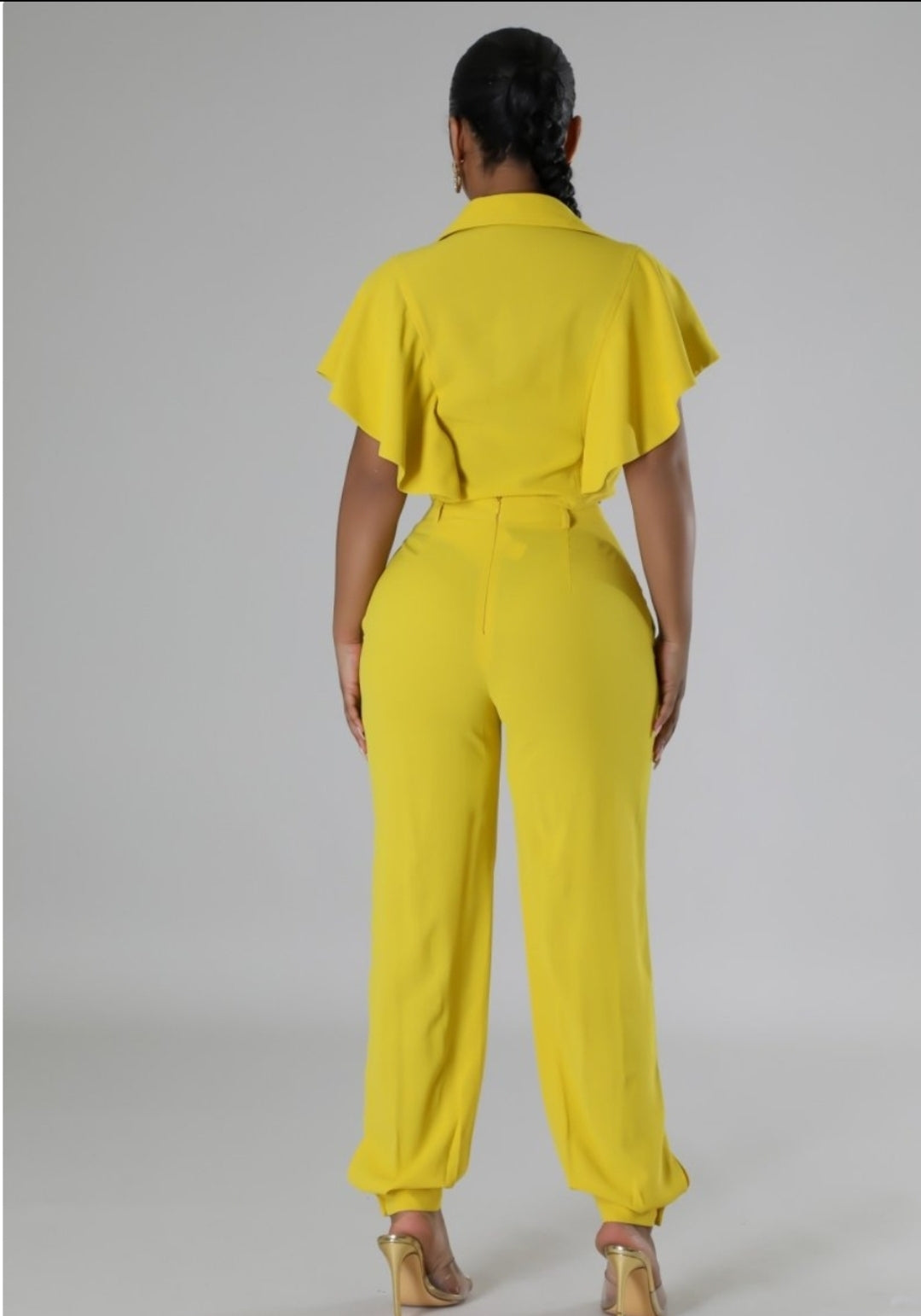 Jaz "two-piece set (Yellow) Sm-xlg