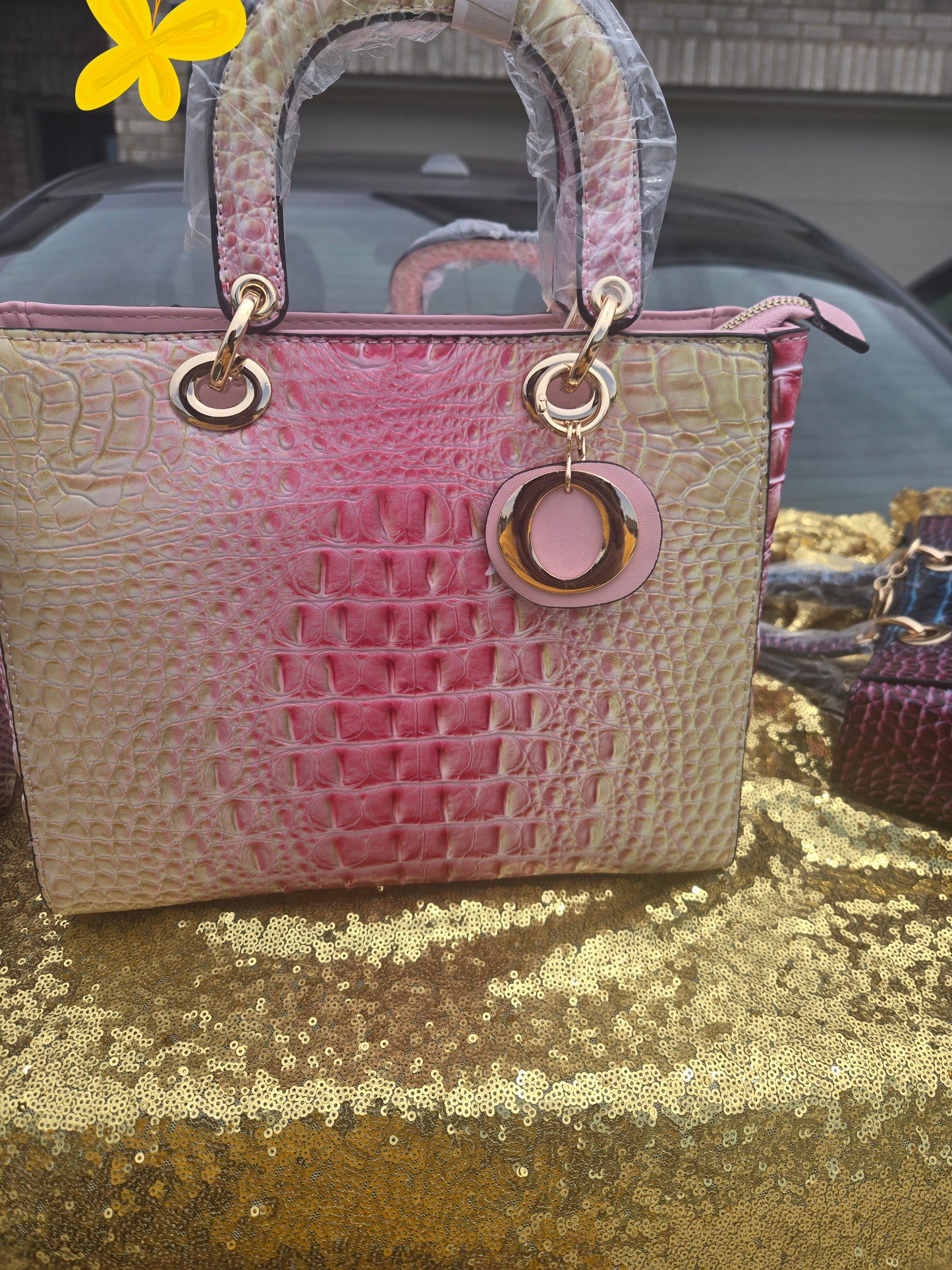 Bianca handbag ( Pink)