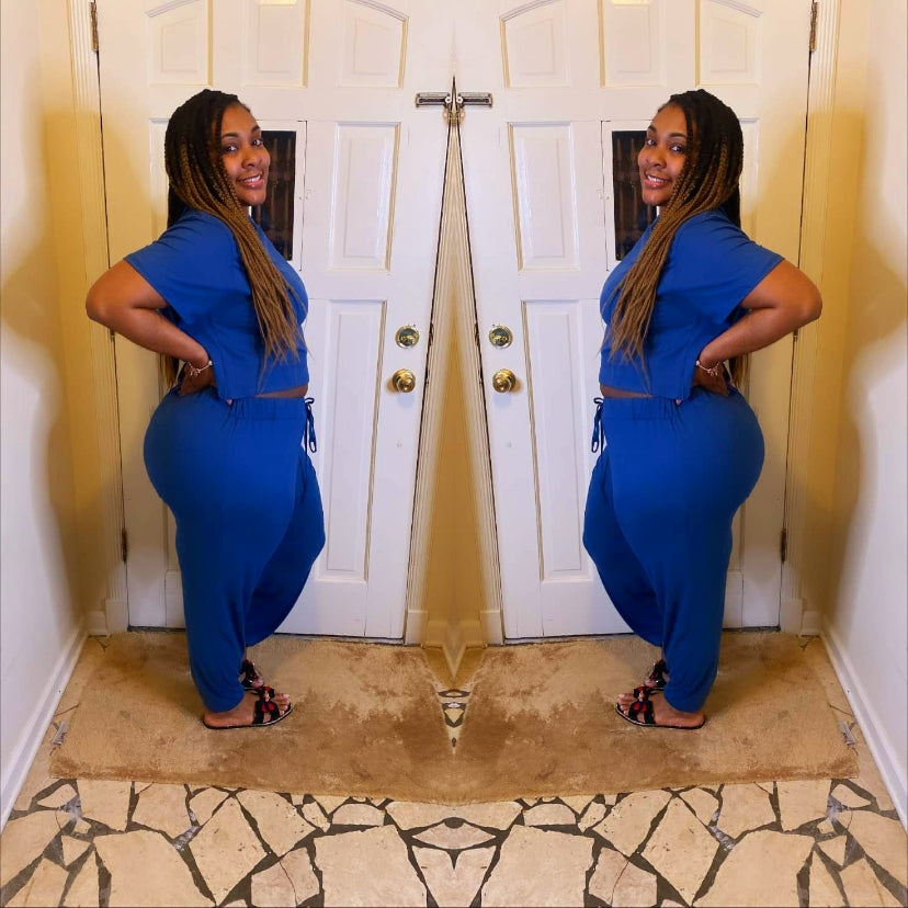 Two piece set ( Blue Haze)