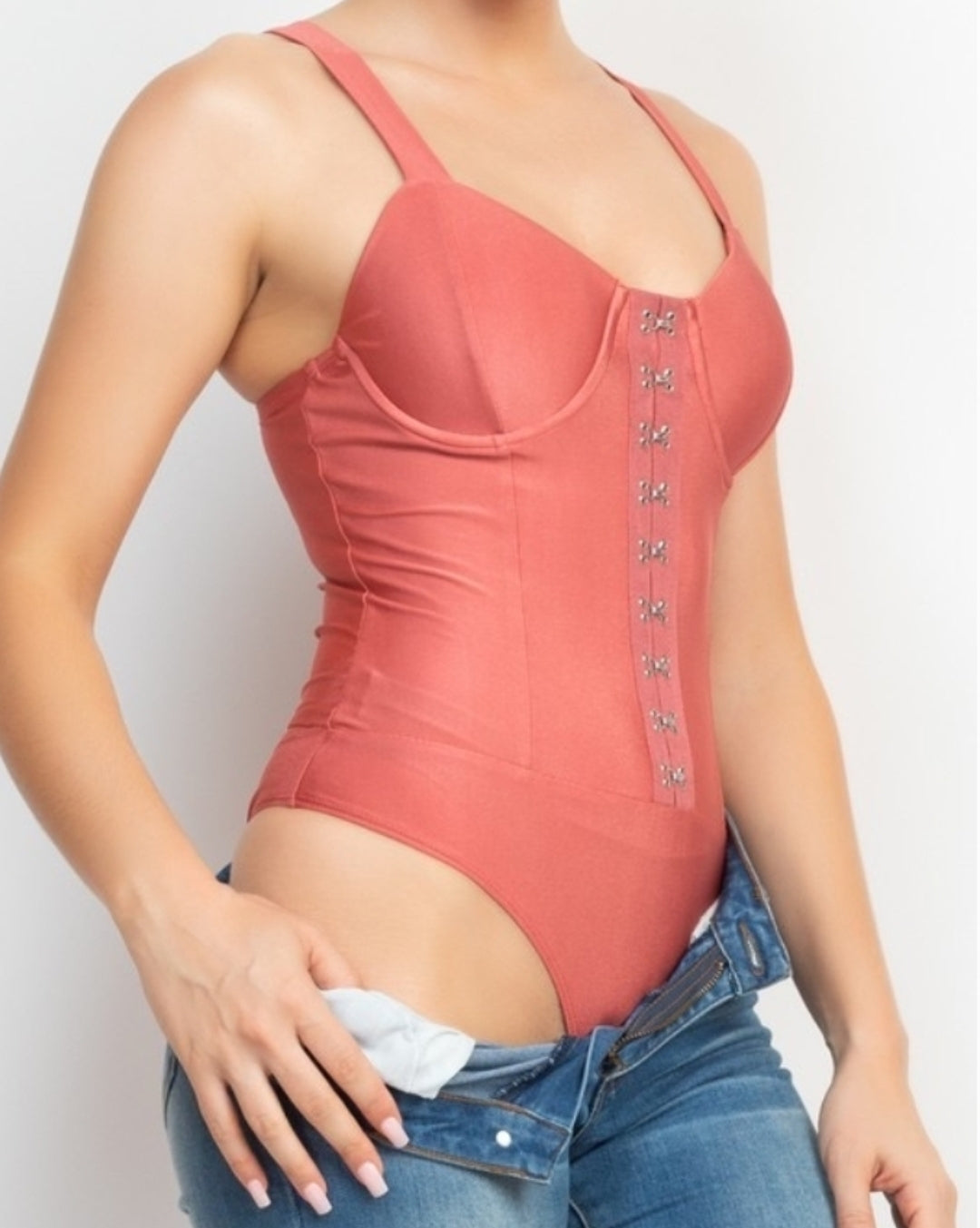 "Seduce me bodysuit" ( Pink) plus size