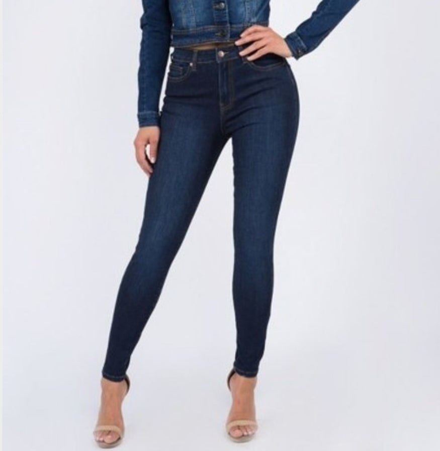 Skye " dark denim jeans