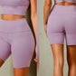 Royalty " biker short set