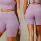 Royalty " biker short set