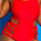 Now n later" one piece swimsuit