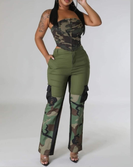 Survior" Camo pants