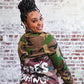 Sistah Sistah " Camo jacket